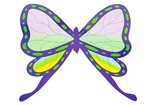 C-ZOFEK Kimetsu no Yaiba Kochou Shinobu Cosplay Prop Purple Butterfly Headwear -purple-