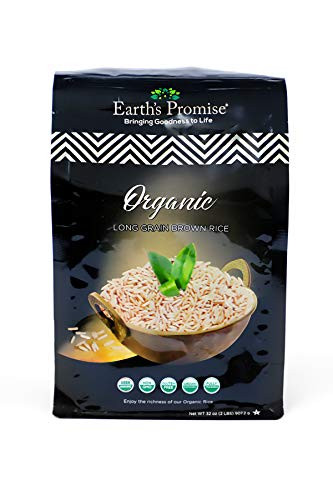 Organic Long Grain Brown Rice 2 Lb - Earth's Promise