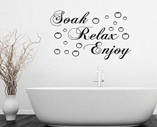 Wall Sticker Decorative Wall Mural Removable Vinyl Stickers Bathroom Home Decals -Black- Wall Sticker Decorative Wall Mural Removable Vinyl Stickers Bathroom Home Decals -Black-