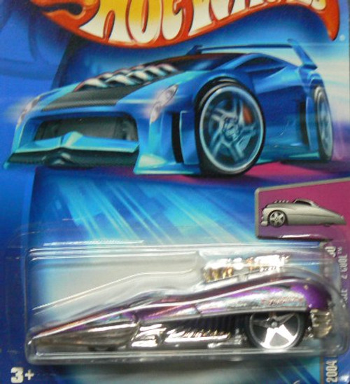 Mattel Hot Wheels 2004 First Editions 1-64 Scale Purple  and  Silver Hardnoze 2 Cool Die Cast Car #016
