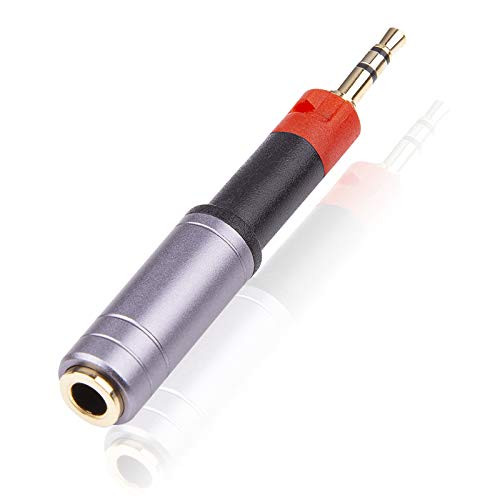 Headphone Jack Adapter Compatible with Audio-Technica ATH-M40X ATH-M50X ATH-M60X ATH-M70X Sennheiser HD518 HD558 HD595 HD595 HD598se HD569 HD579 HD599-2.5mm to 3.5mm Plug Headphone Jack Adapter Compatible with Audio-Technica ATH-M40X ATH-M50X ATH-M60X ATH-M70X Sennheiser HD518 HD558 HD595 HD595 HD598se HD569 HD579 HD599-2.5mm to 3.5mm Plug