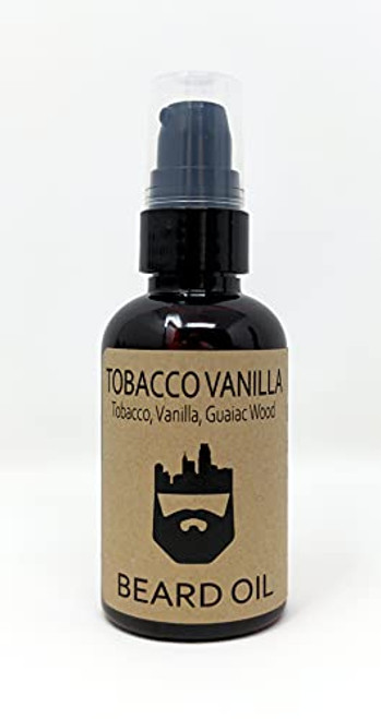 OakCityBeardCo. - Tobacco Vanilla - 2 Ounce - Beard Oil - Beard Conditioner - Tobacco - Vanilla - Guaiac Wood OakCityBeardCo. - Tobacco Vanilla - 2 Ounce - Beard Oil - Beard Conditioner - Tobacco - Vanilla - Guaiac Wood