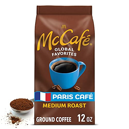 McCafe Paris Café Ground Coffee Medium Roast 12oz Bag McCafe Paris Café Ground Coffee Medium Roast 12oz Bag