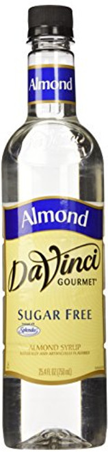 Davinci Sugar-Free Almond Syrup - 750Ml Plastic Bottle