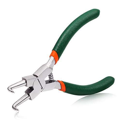 SPEEDWOX 5-Inch Snap Ring Pliers Tip Diameter 0.06 Inch Internal Circlip Pliers Precision Cir-clip Retainer Ring Pliers Curved Jaws for Ring Remover Retaining SPEEDWOX 5-Inch Snap Ring Pliers Tip Diameter 0.06 Inch Internal Circlip Pliers Precision Cir-clip Retainer Ring Pliers Curved Jaws for Ring Remover Retaining