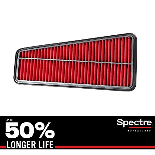 Spectre Essentials Engine Air Filter- Premium 50-Percent Longer Life- Fits Select 2003-2015 TOYOTA -Tacoma Tundra 4Runner FJ Cruiser- SPA-2281