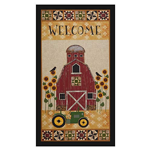 Benartex Quilt Barn 24'' Panel Fabric Multi