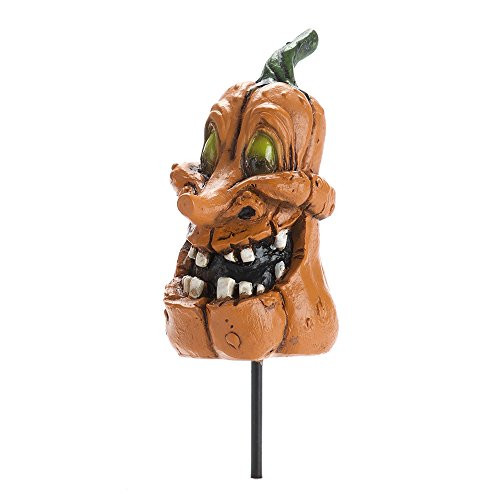 Georgetown Home and Garden Fiddlehead Fairy Silly Jack O'Lantern Pick