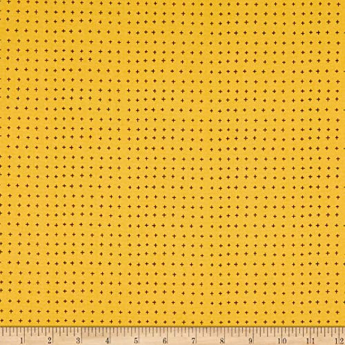 Andover Bumble Bee Basics Plus Fabric Yellow