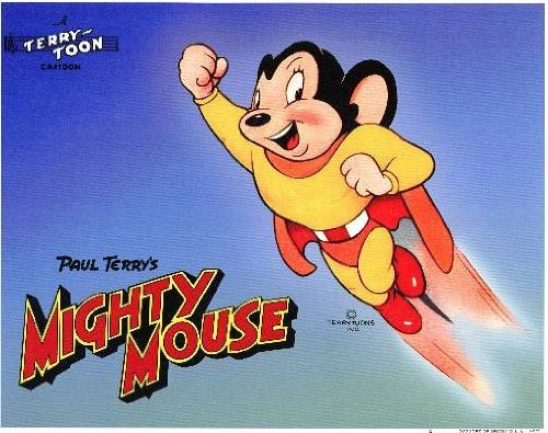 Mighty Mouse POSTER Movie -1943- Style A 11 x 14 Inches - 28cm x 36cm -Alan Oppenheimer-