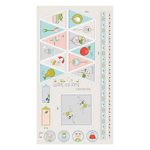 Riley Blake Designs Riley Blake Hubert and Sorrel Panel Fabric Multi