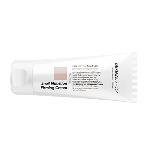 Dermal Facial Daily Moisturizing Cream Day and Night Cream Anti-Aging Face Snail Cream Manuka Honey Cream Korean Skincare Moisturizer -Snail Nutrition Firming Cream-