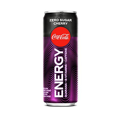 Coca-Cola Energy Cherry Zero Sugar Drink 12 Fl Oz