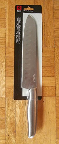 7" Stainless Steel Santoku Chef's Knife