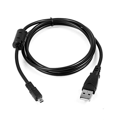 USB DC-PC Charger  plus Data SYNC Cable Cord Lead For Sanyo CAMERA Xacti VPC-E1600TP