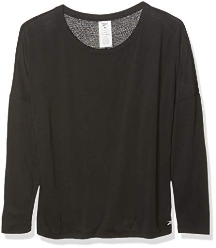 Reebok Workout Ready Supremium Long Sleeve Shirt Black 1X16W