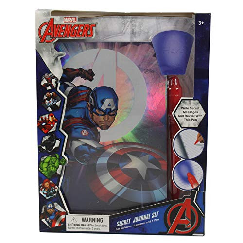 Connie N Randy Marvel Avengers Captain America Secret Journal Set