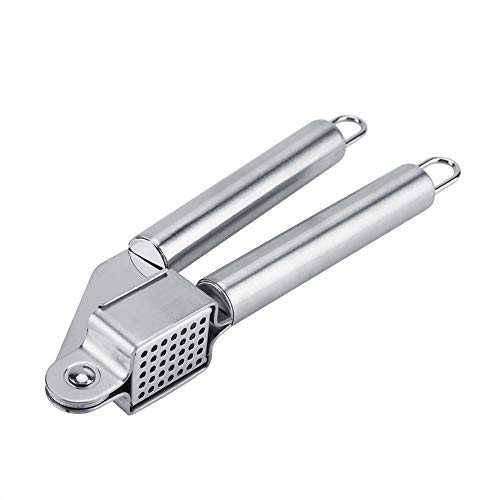 Garlic Press Stainless Steel Garlic Crusher Ginger Mincer Squeezer Chopper
