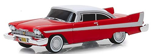 Greenlight 44840-B Hollywood Series 24 Christine 1958 Plymouth Fury Evil Version with Blacked Out Windows 1-64 Scale