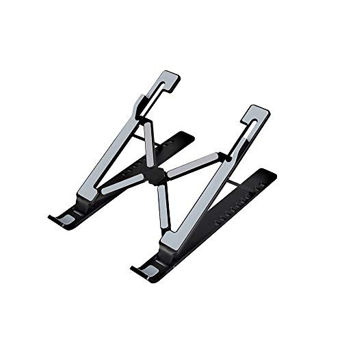BIOBEY Laptop Stand Laptop Holder Riser Computer Stand Aluminum 10-Angles Adjustable Ventilated Cooling Notebook Mount Compatible with MacBook Air Pro More 10-15.6â Laptops BIOBEY Laptop Stand Laptop Holder Riser Computer Stand Aluminum 10-Angles Adjustable Ventilated Cooling Notebook Mount Compatible with MacBook Air Pro More 10-15.6â Laptops