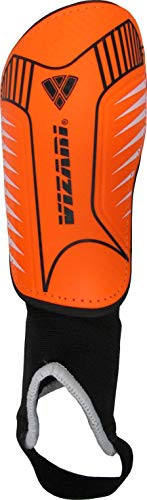 Vizari Dynamic Soccer Shinguard -Orange-Black L-