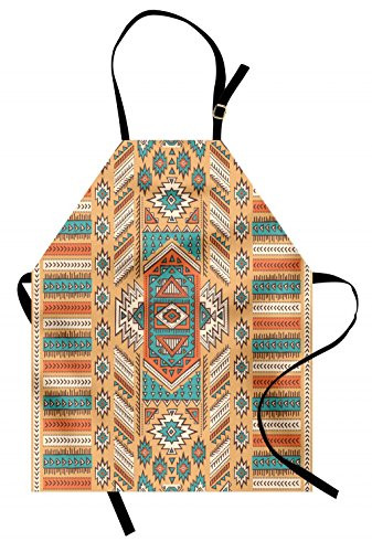 Ambesonne Letter J Apron Inspirational Language Items Featured Floral Butterfly Vivid Petals Flouris Nature Unisex Kitchen Bib with Adjustable Neck for Cooking Gardening Adult Size Green Fern