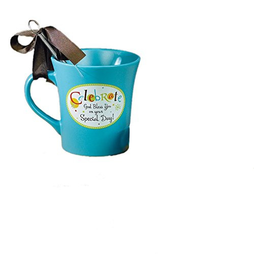 Abbey Gift Abbey Press -Abbey and CA Gift- My Cup Runneth Over Celebration Cake Mug 8 oz Abbey Gift Abbey Press -Abbey and CA Gift- My Cup Runneth Over Celebration Cake Mug 8 oz