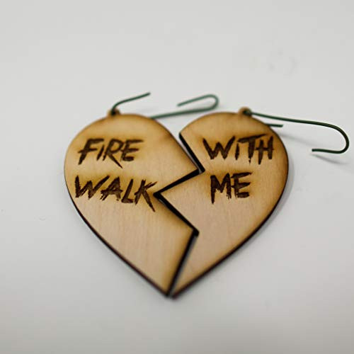 Twin Peaks Fire Walk With Me Heart Christmas Ornament Twin Peaks Fire Walk With Me Heart Christmas Ornament
