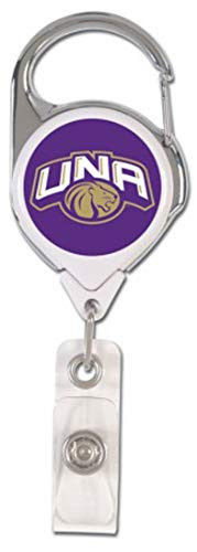 University of North Alabama Lions Premium Badge Reel Id Holder