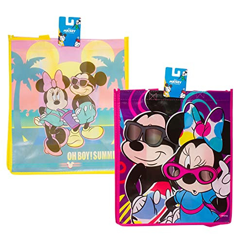 Disney Mickey and Minnie Mouse Reusable Bag for Party favors gift bags grocery lunch -Mickey and Minnie Mouse 2- Disney Mickey and Minnie Mouse Reusable Bag for Party favors gift bags grocery lunch -Mickey and Minnie Mouse 2-
