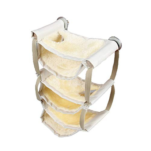 POPETPOP Hammock Hanging Bed Small Animal Warm Shelf House Cage Nest for Hamster Chinchilla Rat Mice Gerbil Guinea-Pigs Rabbits -Yellow- POPETPOP Hammock Hanging Bed Small Animal Warm Shelf House Cage Nest for Hamster Chinchilla Rat Mice Gerbil Guinea-Pigs Rabbits -Yellow-