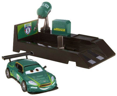 Disney Pixar Cars 2 Pit Stop Launcher Nigel Gearsley