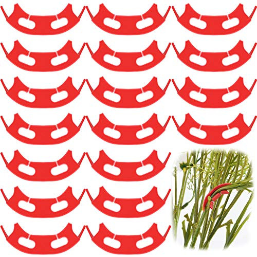 Romooa 200 Pieces Plant Bender Plant Training Branches Bender Bending Clip for Low Stress Training Controlling Plant's Growth