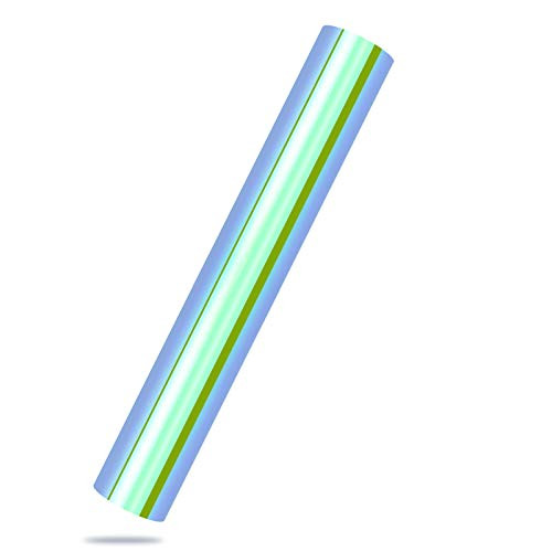 Green Holographic Vinyl Permanent - 12" X 6FT Green Permanent Vinyl Holographic for Cricut and Other Craft Cutters