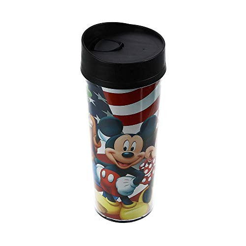 Jerry Leigh Disney Mickey Mouse Acrylic Travel Coffee Mug, USA