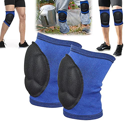 Garden Kneeling Pad Volleyball Knee Pads for Women Non-Slip Gardening Kneeling Pad Dance Collision Avoidance Knee Sleeve Kneeling Cushion for Kneeling House Cleaning Construction Work Daily Use -1Pair-