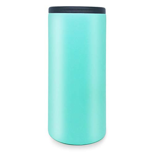 12 OZ Insulated Can Cooler Slim Stainless Steel Cans Insulators for Beverage-Energy Drinks-Beers-Soda