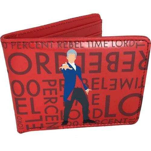 Doctor Who Rebel Time Lord Bi-Fold Wallet Doctor Who Rebel Time Lord Bi-Fold Wallet