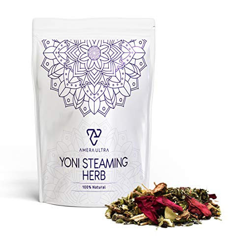 Yoni Steam Herbs for Cleansing Detox - Natural Soothing Yoni Herbs for Steaming - Use at Home V Steam Vaginal Cleanse Blend for Menstrual Pain -2 Ounces- - Over 30 Herb Blend -2-4 Steams-