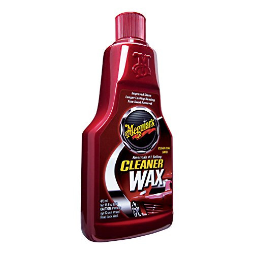 Meguiar's Cleaner Liquid Wax Cleans, Shines and Protects in One Easy Step A1216, 16 oz Meguiar's Cleaner Liquid Wax Cleans, Shines and Protects in One Easy Step A1216, 16 oz