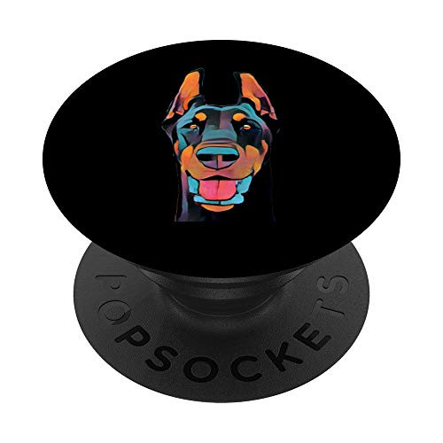 Doberman Pinscher Dog Love PopSockets PopGrip- Swappable Grip for Phones and Tablets Doberman Pinscher Dog Love PopSockets PopGrip- Swappable Grip for Phones and Tablets