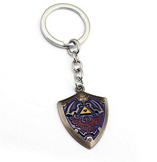 Zelda Keychain - Hylian Shield Keychain - Zelda Keychain - Hylian Shield Keychain