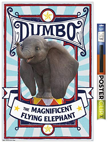 Trends International Disney Dumbo - Cute Wall Poster 22.375" x 34" Poster  and  Clip Bundle