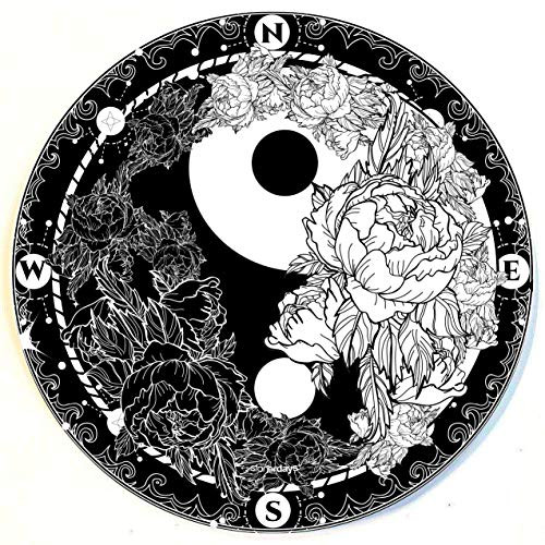 Yin Yang Dab Mat - StonerDays Apparel - Mousepad Style Dab Mat - Dab Pad - Rig Mat - Dab Mat