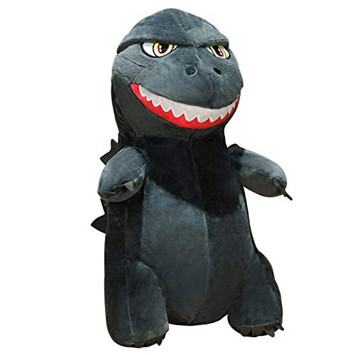 Godzilla Plush Toy?3D Pillow Soft Waist Cushion Plush?Super Cute Plush Dinosaur Dragon Monster Plush Toys Stuffed Animal Birthday Xmas Kid Gift Gifts for Kids Girl Boy and Friends Ornaments -Black- Godzilla Plush Toy?3D Pillow Soft Waist Cushion Plush?Super Cute Plush Dinosaur Dragon Monster Plush Toys Stuffed Animal Birthday Xmas Kid Gift Gifts for Kids Girl Boy and Friends Ornaments -Black-