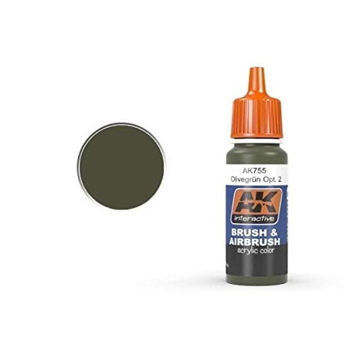 AK Interactive RAL 6003 OliveGreen Opt.2-17ml Colour # 755