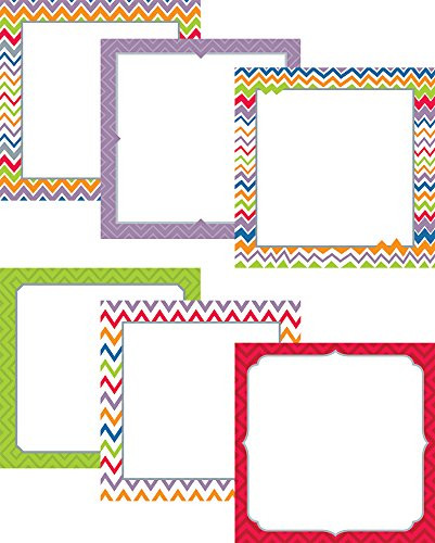 Creative Teaching Press Chevron 6-Inch Designer Cut-Outs -0173-