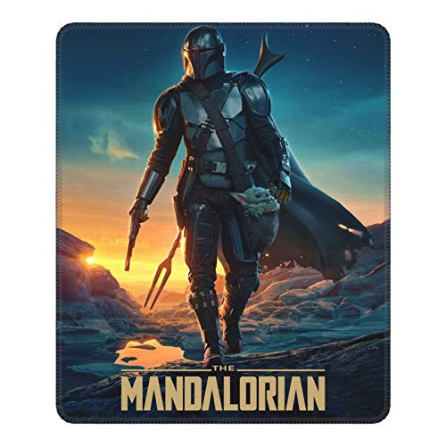 Man-da-lorian Custom Mouse Pad Darth Vader Mouse Mat Non-Slip Rubber Suitable for Home Office Computer Gaming Mousepad -2