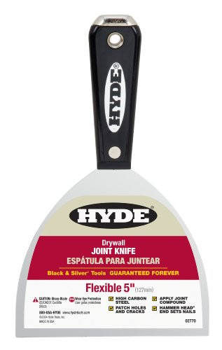 HYDE 02770 Hammer Head Flex Joint Knife 5" W