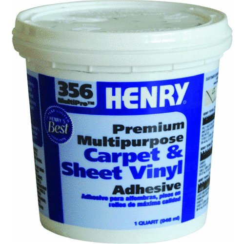 Henry HY356CQT 1 Quart Multipurpose Carpet  and  Sheet Vinyl Adhesive